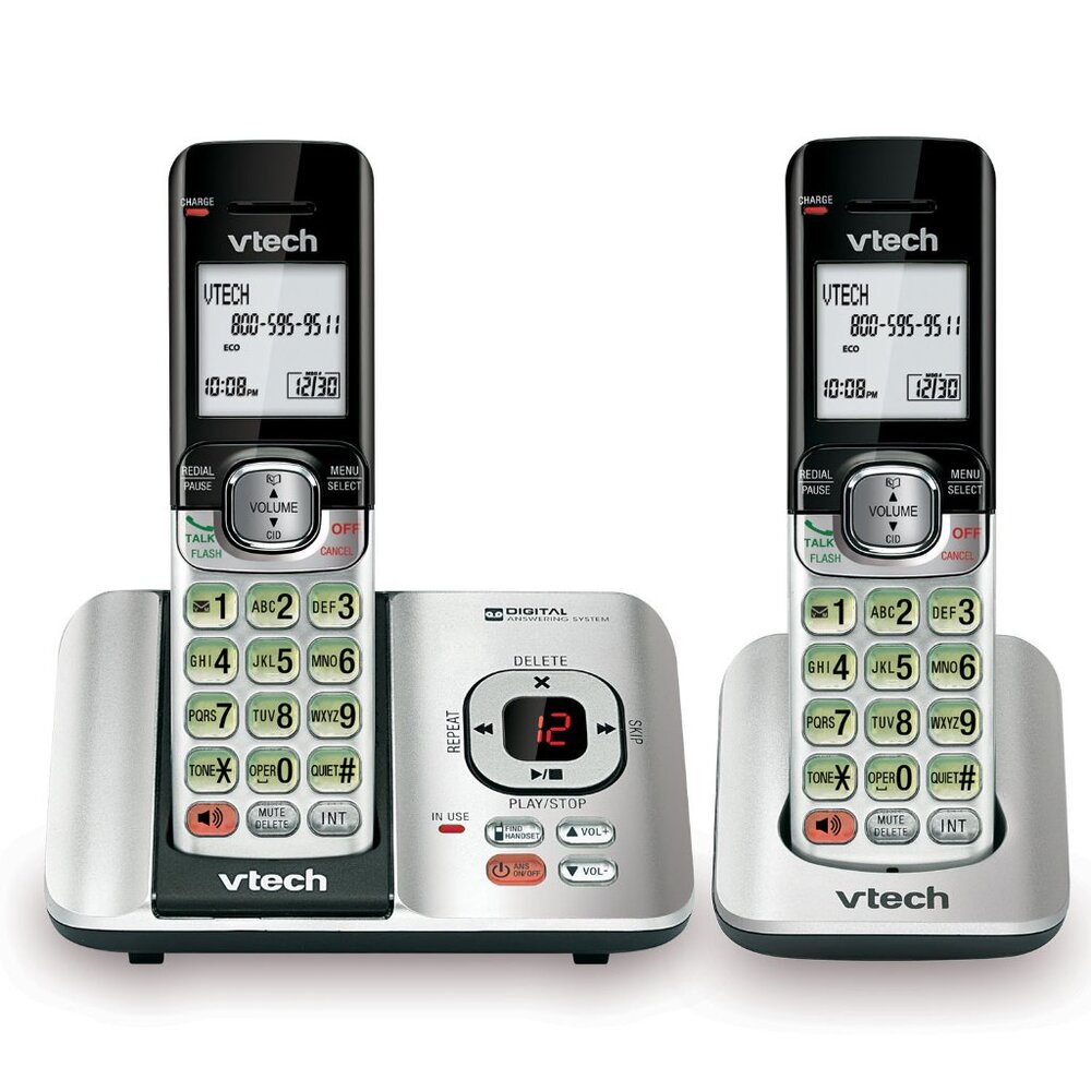 Vtech cs6529-2 2‎ Handset Answering System with Caller ID/Call Waiting